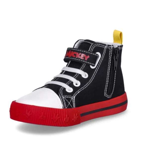 Boys Mickey Mouse High Top Sneakers Toddlers 🆕 Size 9 🔥 NEW - Picture 15 of 15